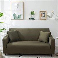 High Stretch Couch Cover - Brown