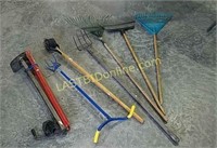 Yard tools and bumper jack