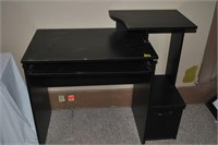 black desk