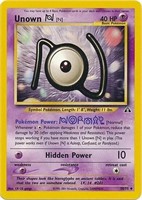 Pokemon TCG Unown N Neo Discovery 50/75 Unlimited