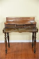 Antique Fold Top Writing Table & Desk