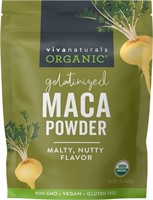 2024 octOrganic Maca Powder, 1lb (16 oz) - Gelatin