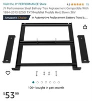 STEEL BATTERY TRAY (OPEN BOX)