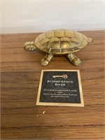 Brass Turtle Trinket Dish