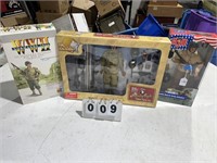 (3) WWII Action Figures