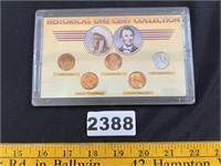 Historical US Cent Collection