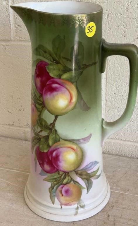 H.P. Fruit Tankard, 14" tall