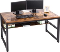 Computer Desk with Bookshelf