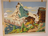 Unframed Art Mt. Matterhorn 1951