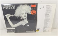 GUC Missing Persons "Rhyme & Reason" Vinyl Record