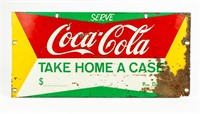 Rare 1950s Coke Display Rack Sign