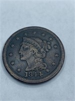 LARGE CENT 1844