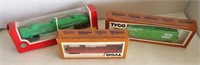 Bachmann Tyco Electric Train Cars in Boxes