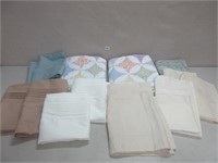 SEVERAL SETS OF PILLOW CASES