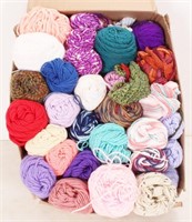 Large Lot of Skeins of Yarn