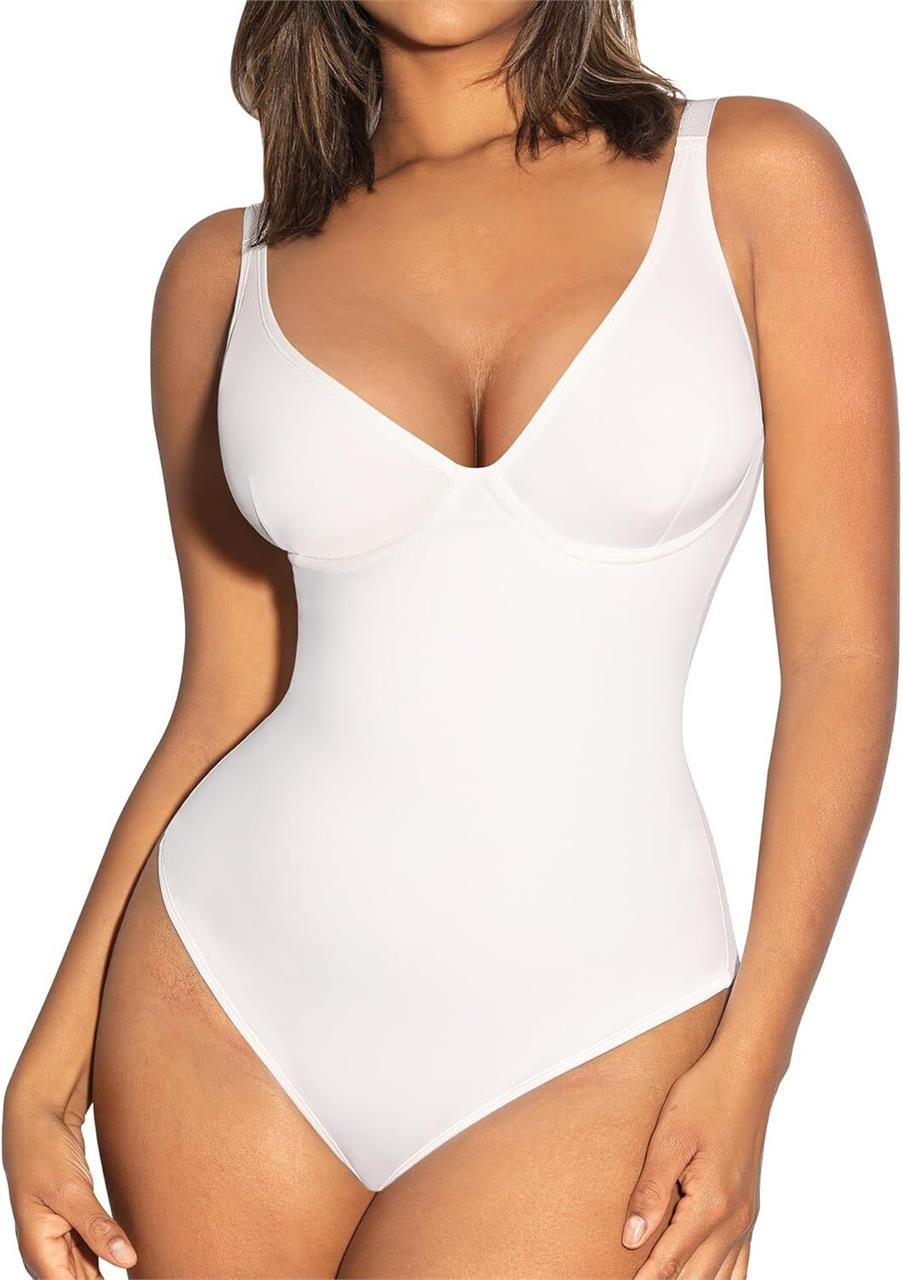 FeelinGirl Shapewear Bodysuit  Tummy Control  M