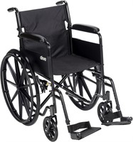 Drive Medical SSP118FA-SF Wheelchair  Black