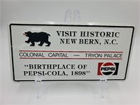 Tryon Palace New Bern NC Pepsi license plate