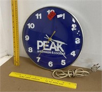 Peak Antifreeze & Coolant Electric Clock