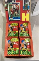 Sports cards - unopened box of 1990 Topps NFL