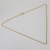 14K Gold Choker Necklace.