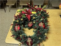 2 Christmas wreaths
