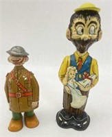 Marx BO Plenty & J Chein Doughboy Soldier Toys