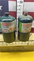 Coleman Camping Fuel NO SHIPPING 1 full 1 partial