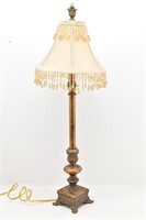 Table Lamp w/ Beaded Shade