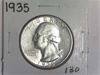 1935 Washington Quarter