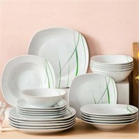 VEWEET  Series AVIVA  24-Piece Porcelain Dinnerwar