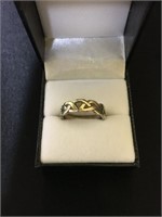 vintage sterling Celtic knot ring