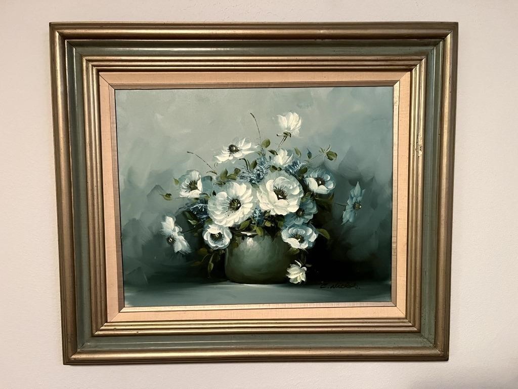 Still Life Floral Oil Painting