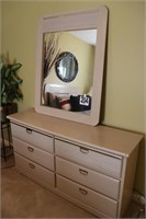 Dresser with Mirror 58x16x75" (Matches