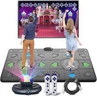 GooDaaa Dance Mat Double Game For Adults & Kids