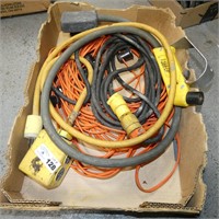 Lot of Extension Cords & Power Cords