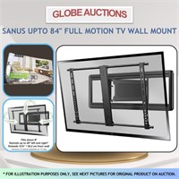 SANUS UPTO 84" FULL MOTION TV WALL MOUNT(MSP:$329)