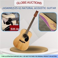 LOOKS NEW JASMINE NATURAL ACOUSTIC GUITAR(MSP:$169