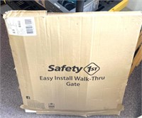 Walk-through safety gate