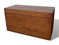 19th Century Hinged Lid Storage Box