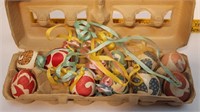 Decoupage Real Eggs in Cartons