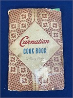 1945 Carnation Cookbook, has wear, tear and