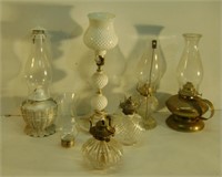 Various Oil Lamps