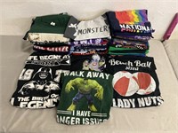 50 Assorted Printed T-Shirts Size 3XL