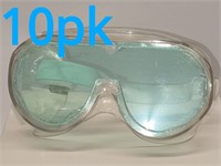 10pk Anti Fog Safety Glasses Protective Goggles