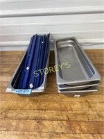 4 S/S Inserts - 6 x 21 x 2 & Cooler Sleeves