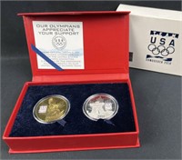 2010 Olympics Team USA Medals Set, Vancouver