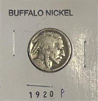 US 1920 Buffalo Nickel