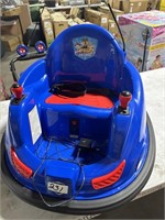 Paw patrol bumper car works and comes with charger