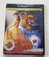 Sealed Beauty and the Beast and Mulan DVDs